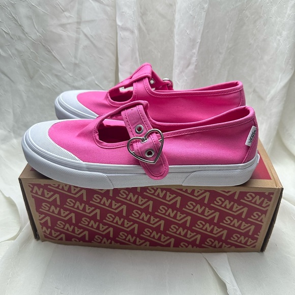 Vans Style 93 Women's Pink Canvas Sneakers size 8.5 - Picture 4 of 6